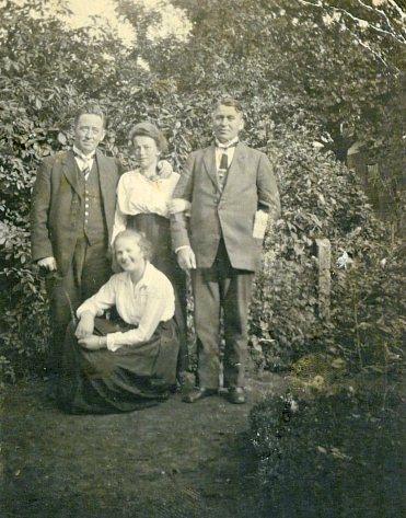 Harald, Ingeborg, Emry og Lille Ingeborg