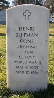 Henry Shipman Cone - Arlington kirkegård