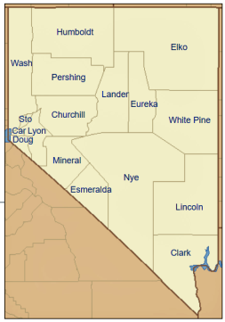 Nevada - Lander og Eureka Counties